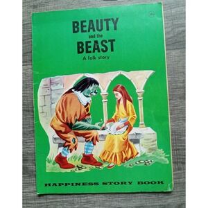 Beauty And The Beast‎ Happiness Story Book 1976 Paragon Product 1969